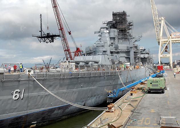 USS Iowa final days